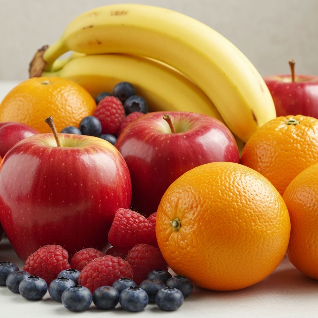 Auswahl an Früchten